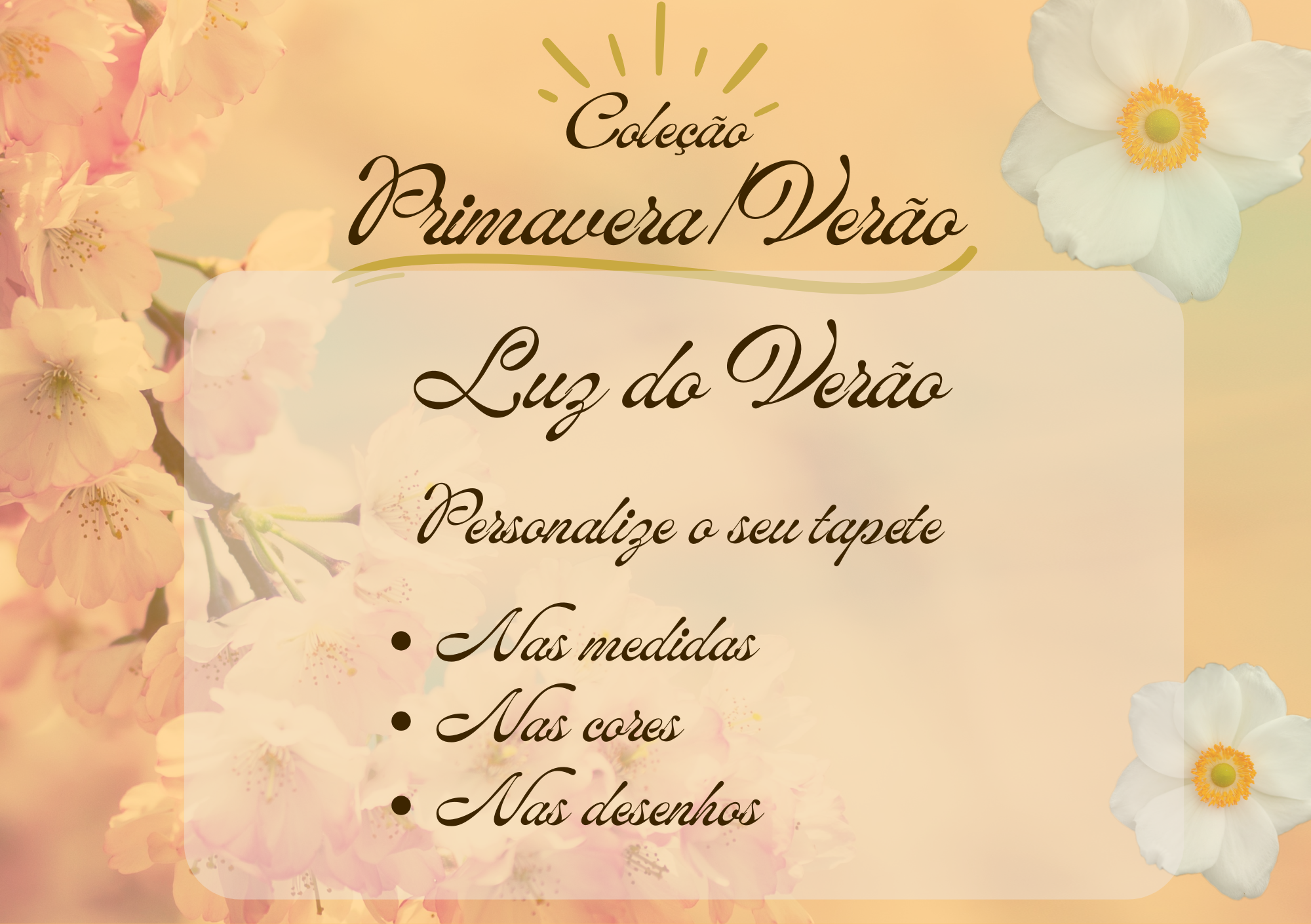Personalização do seu tapete de Arraiolos