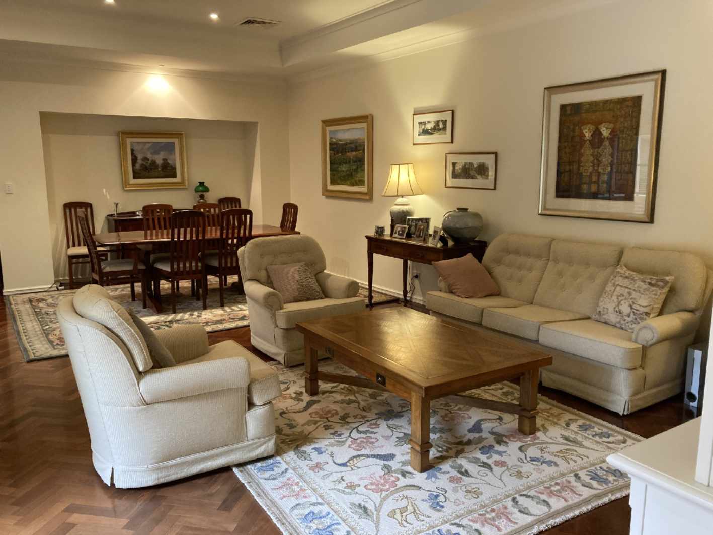 Tapete Arraiolos A16169 Pavões Rosinda